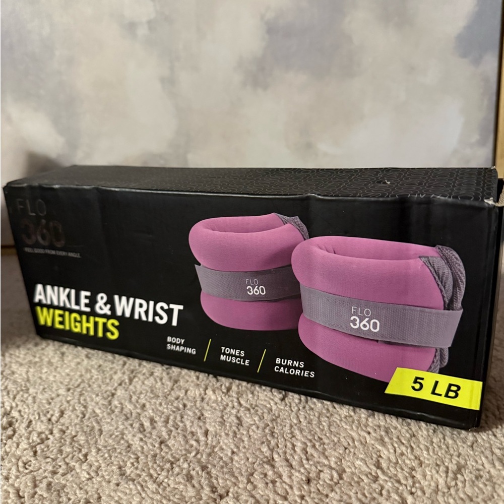 Pink Ankle & Wrist Weights
